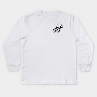 Letter H Kids Long Sleeve T-Shirt